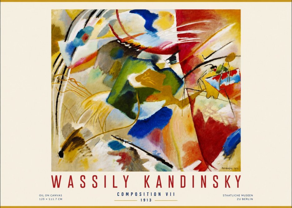 Kandinsky Composition Vii II No5 - Póster