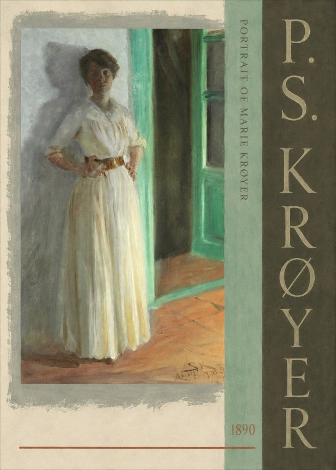 P.S. Krøyer Portrait of Marie Krøyer No6 - Póster
