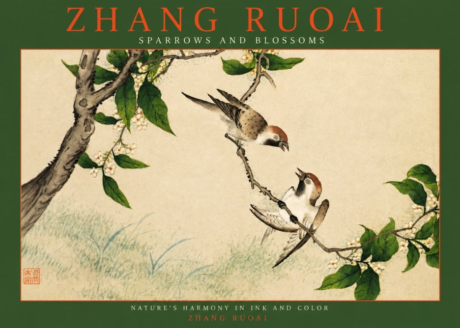 Zhang Ruoai Sparrows and Blossoms No2 - Póster