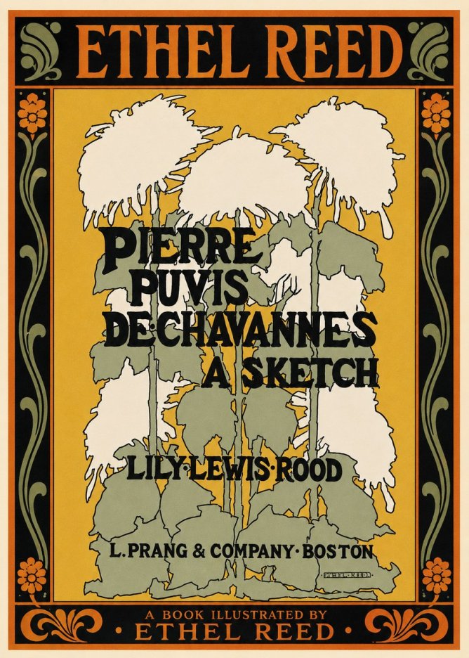 Ethel Reed Pierre Puvis De Chavannes a Sketch No4 - Póster