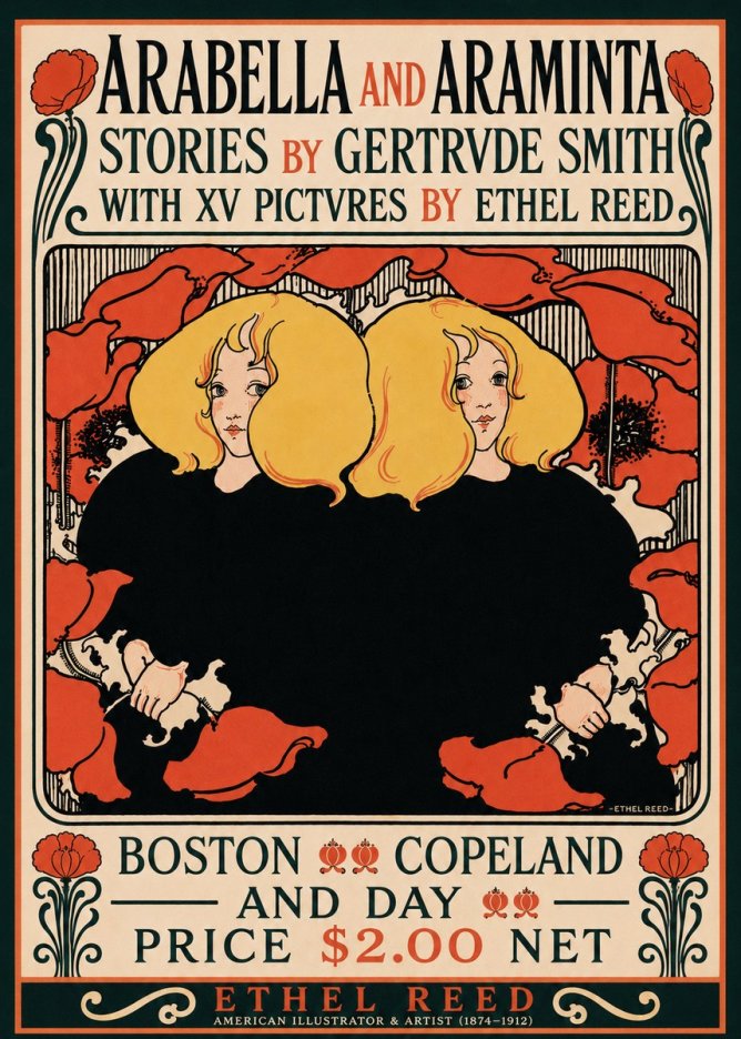 Ethel Reed Arabella and Araminta Stories No6 - Póster