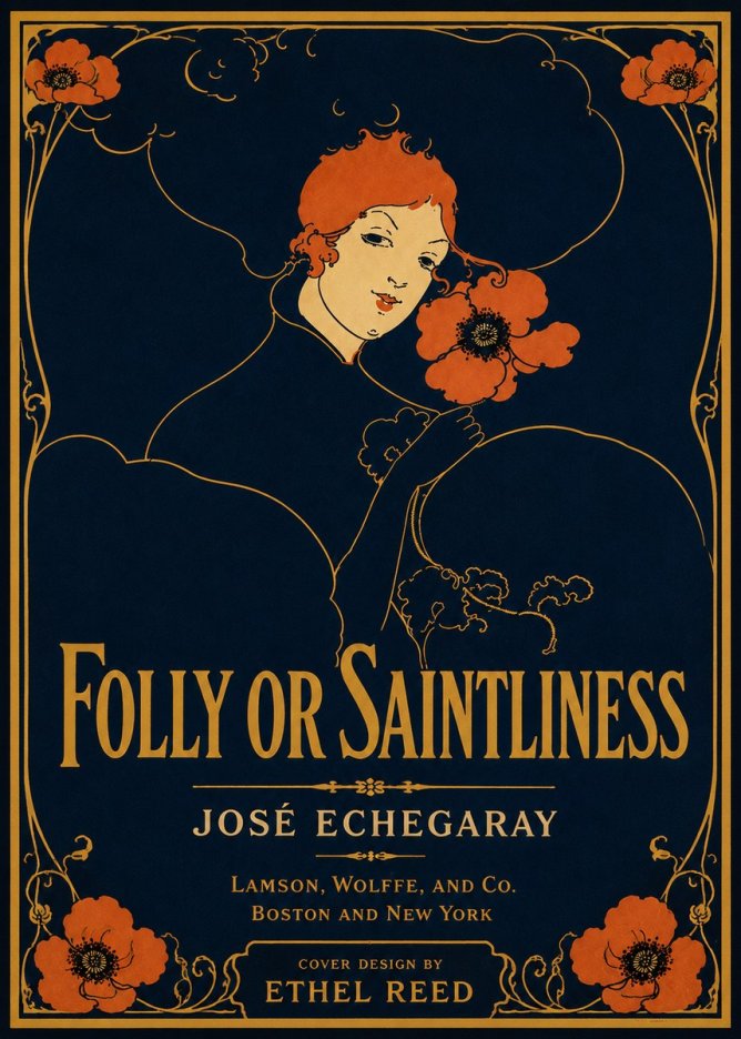 Ethel Reed Folly or Saintliness No5 - Póster