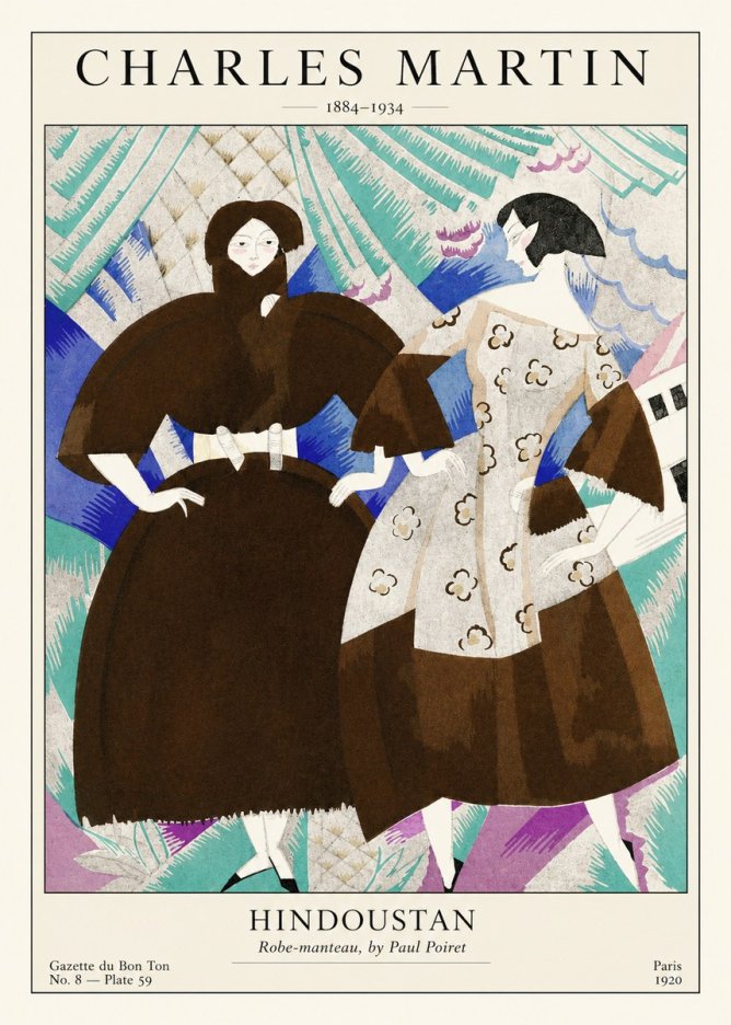 Charles Martin Hindoustan No1 - Póster