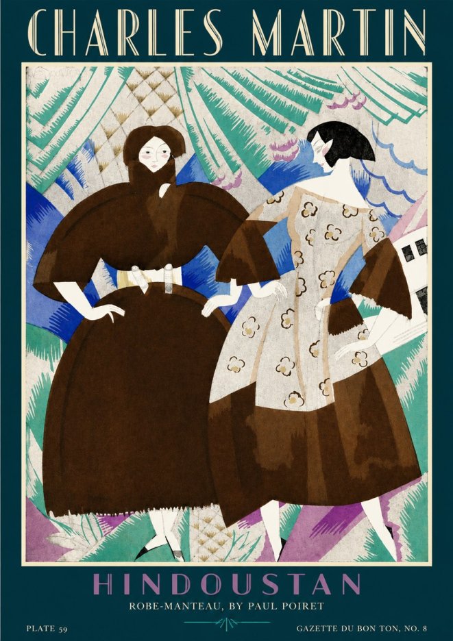 Charles Martin Hindoustan No3 - Póster