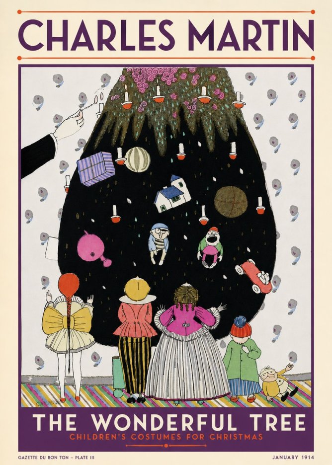 Charles Martin The Wonderful Tree No4 - Póster