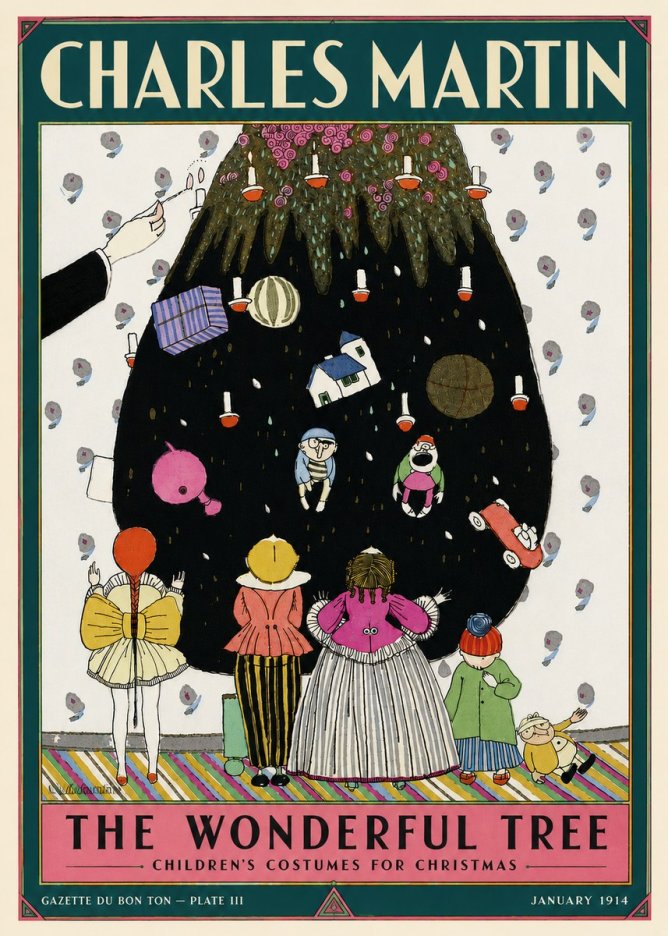 Charles Martin The Wonderful Tree No6 - Póster