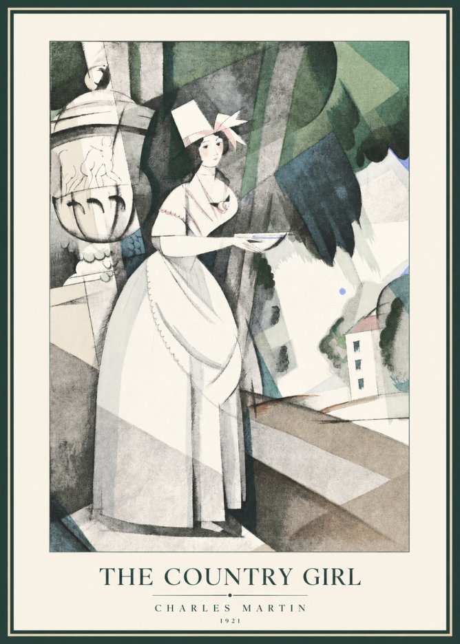 Charles Martin The Country Girl No1 - Póster