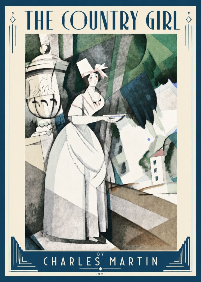 Charles Martin The Country Girl No2 - Póster