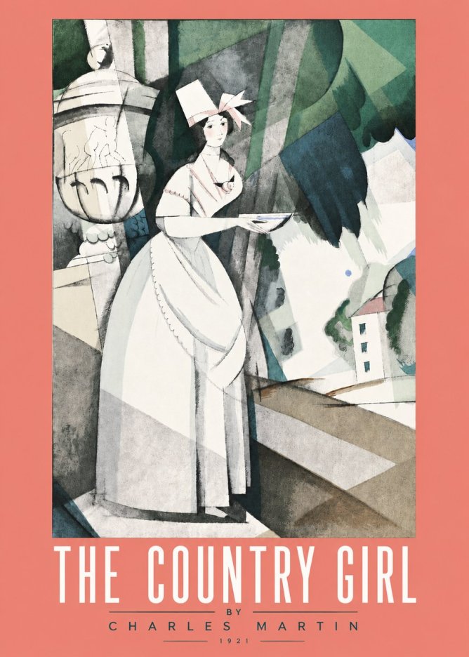 Charles Martin The Country Girl No3 - Póster