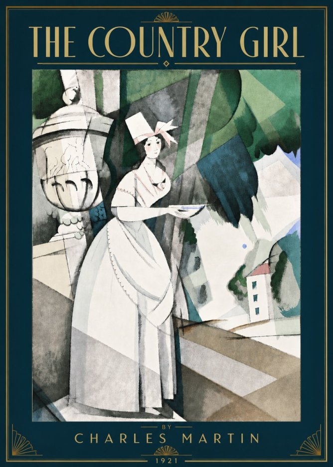 Charles Martin The Country Girl No6 - Póster
