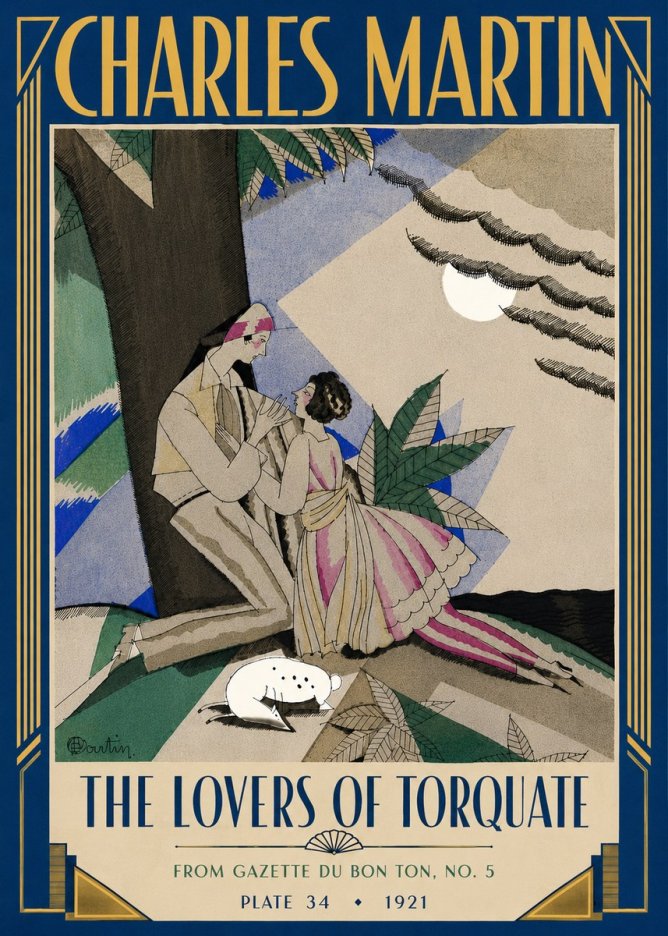 Charles Martin The Lovers of Torquate No4 - Póster