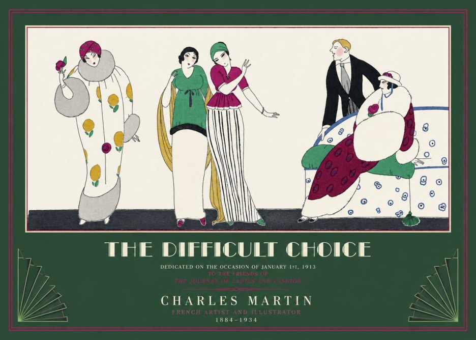 Charles Martin The Difficult Choice No2 - Póster