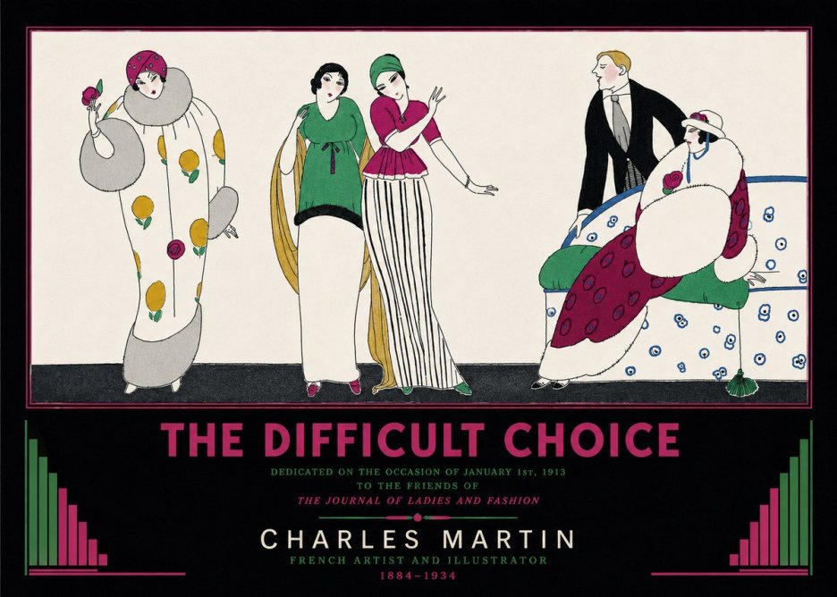 Charles Martin The Difficult Choice No3 - Póster