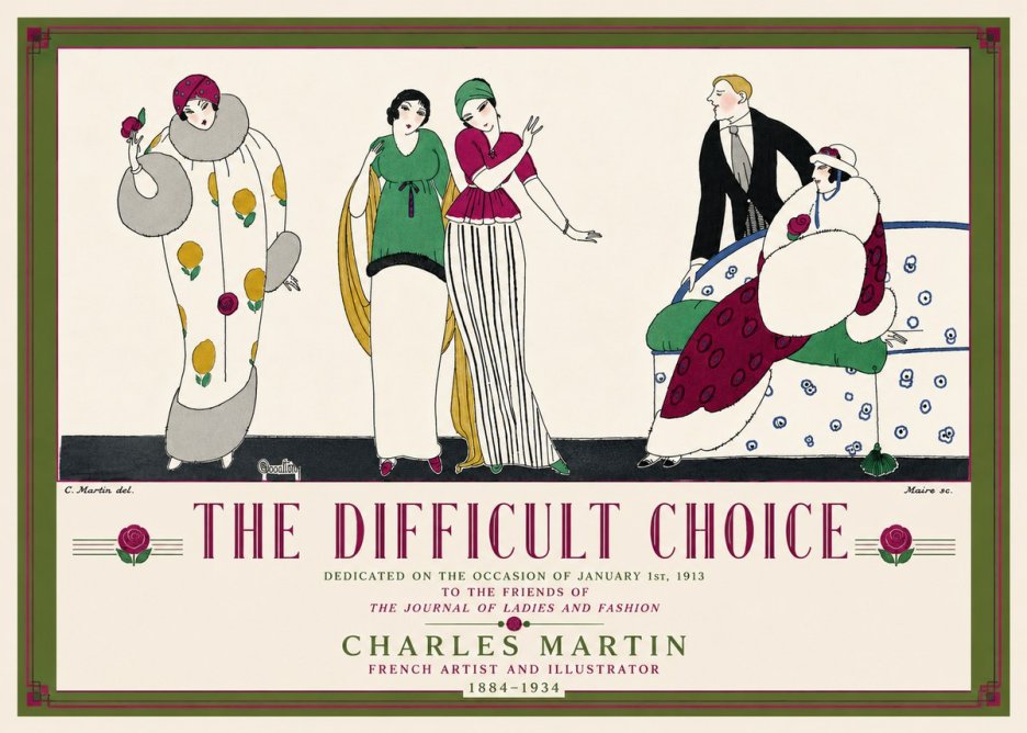 Charles Martin The Difficult Choice No5 - Póster