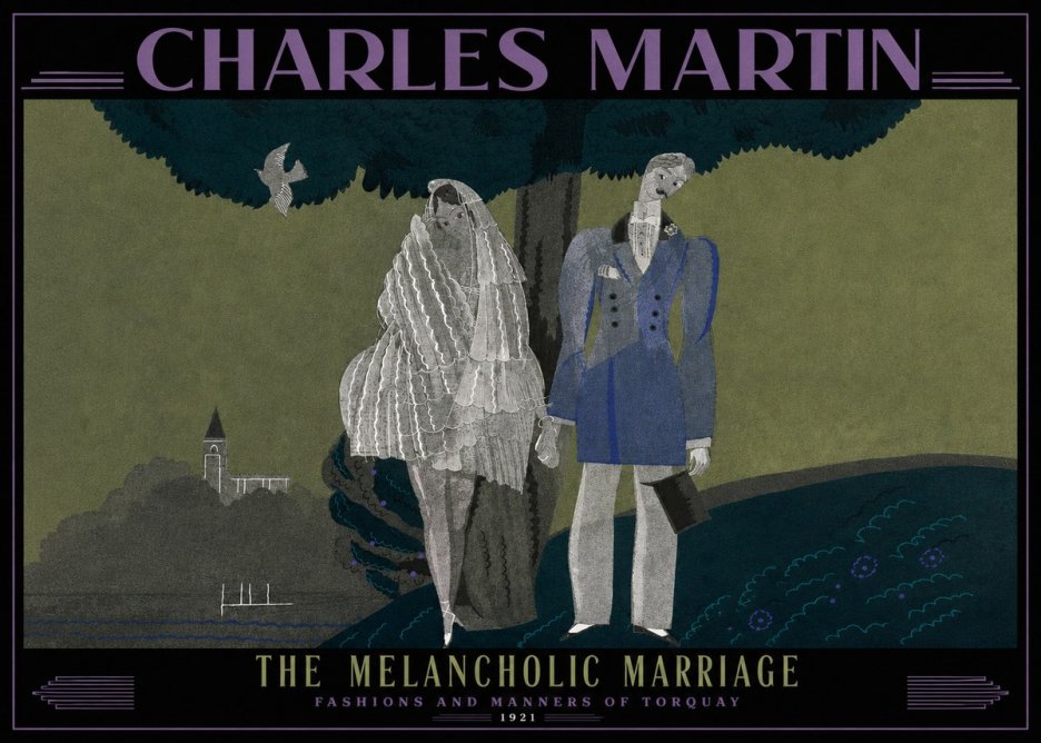 Charles Martin The Melancholic Marriage No2 - Póster