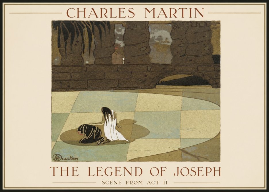 Charles Martin The Legend of Joseph - Scene from Act Ii No1 - Póster