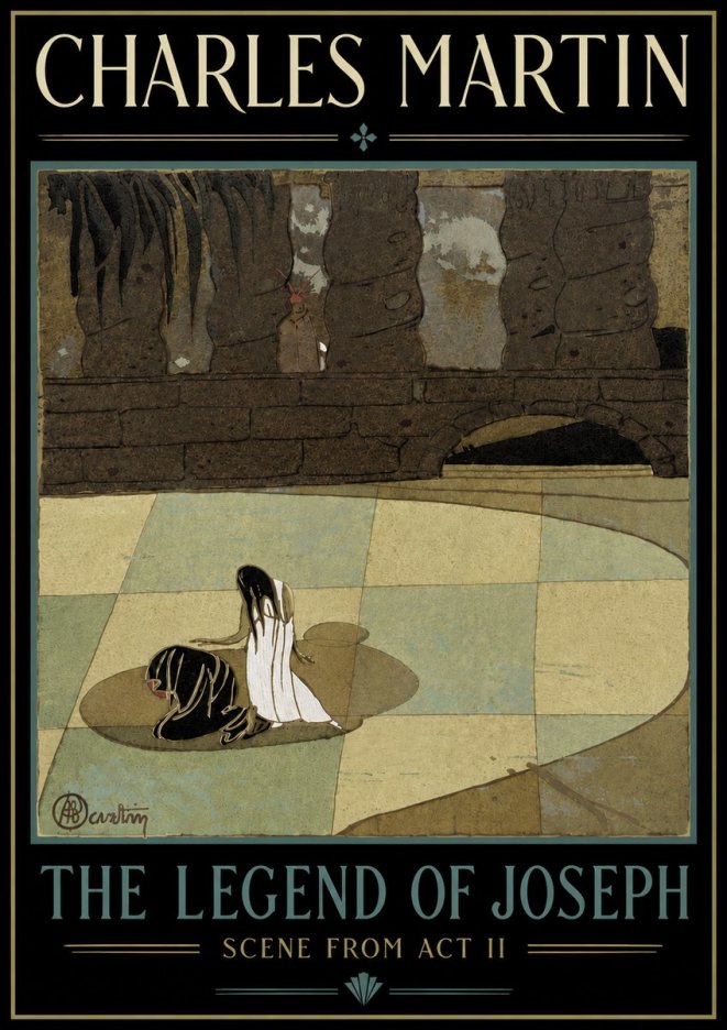 Charles Martin The Legend of Joseph - Scene from Act Ii No3 - Póster