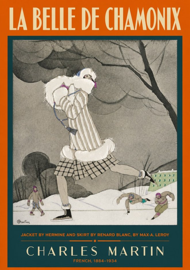 Charles Martin La Belle De Chamonix No2 - Póster