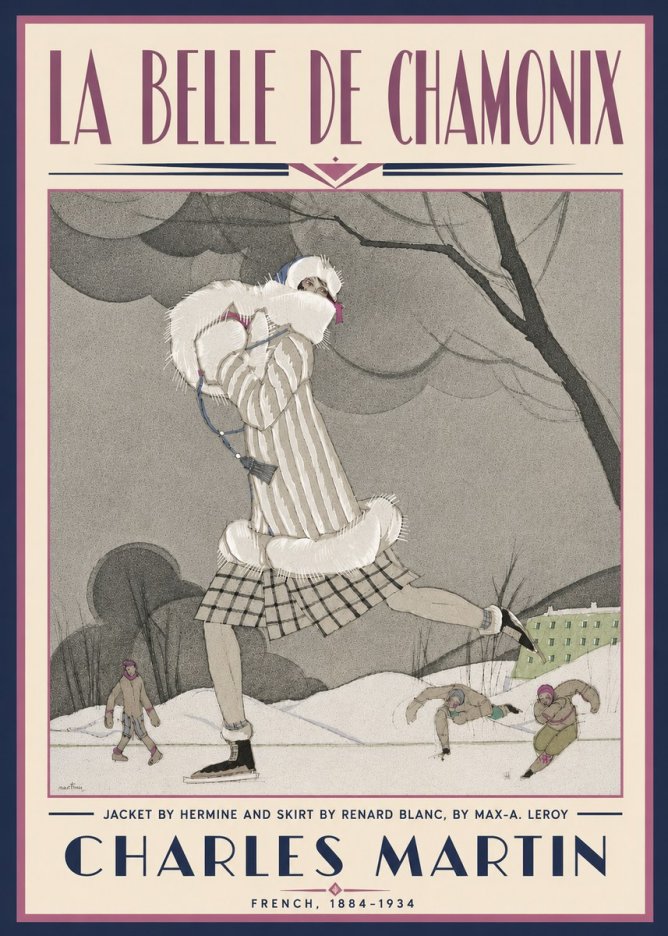 Charles Martin La Belle De Chamonix No5 - Póster