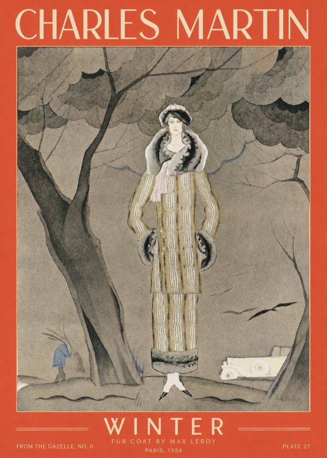 Charles Martin Winter No3 - Póster