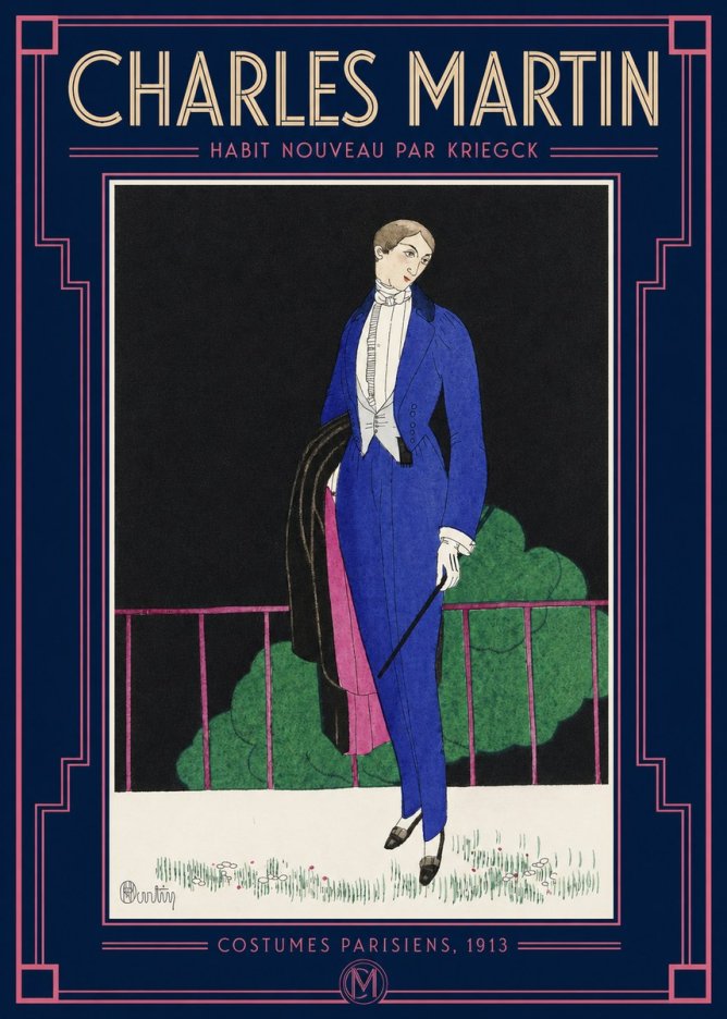 Charles Martin Habit Nouveau Par Kriegk No2 - Póster