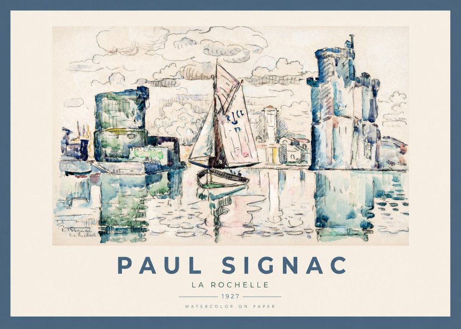 Signac La Rochelle II No2 - Póster