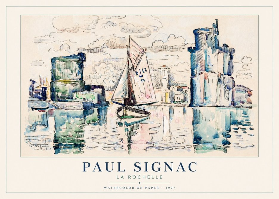 Signac La Rochelle II No4 - Póster