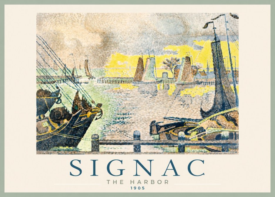 Signac The Harbor III No2 - Póster