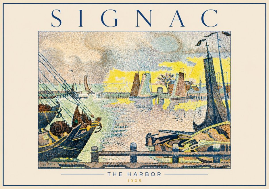 Signac The Harbor III No6 - Póster