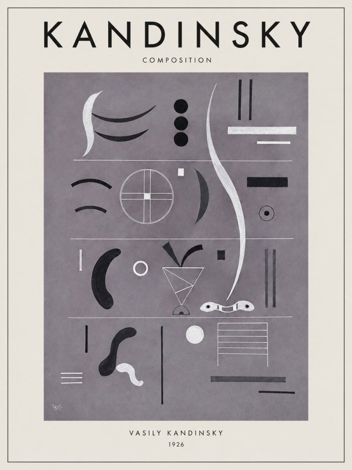 Kandinsky Composition I No1 - Póster