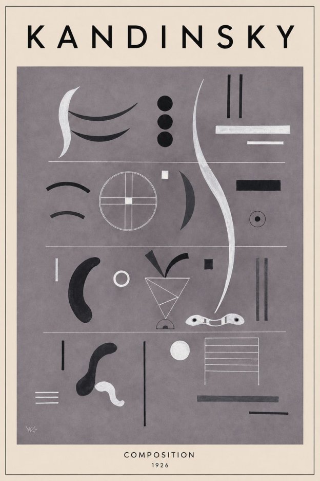 Kandinsky Composition I No2 - Póster
