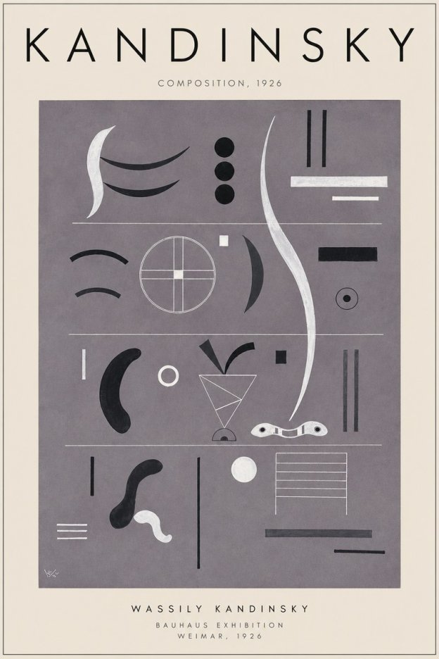 Kandinsky Composition I No3 - Póster