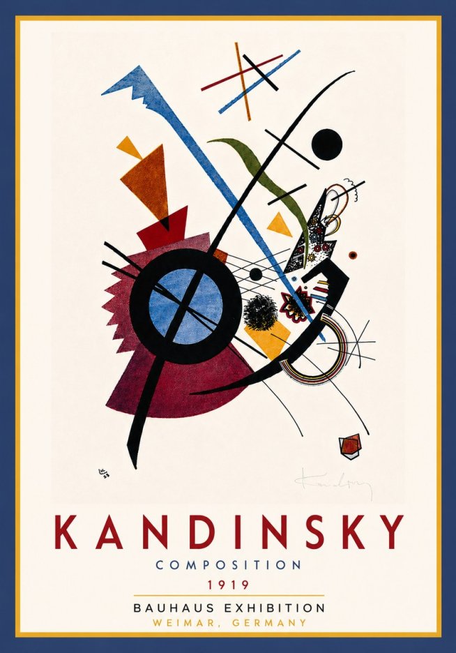 Kandinsky Composition II No5 - Póster