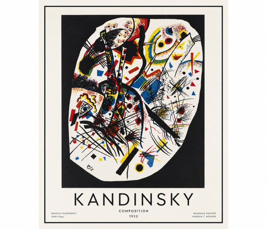 Kandinsky Composition 1922 No1 - Póster