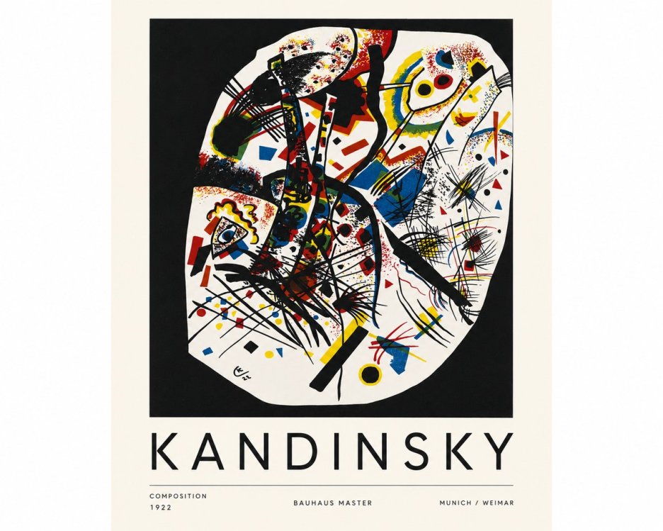 Kandinsky Composition 1922 No3 - Póster