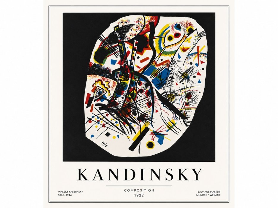 Kandinsky Composition 1922 No5 - Póster