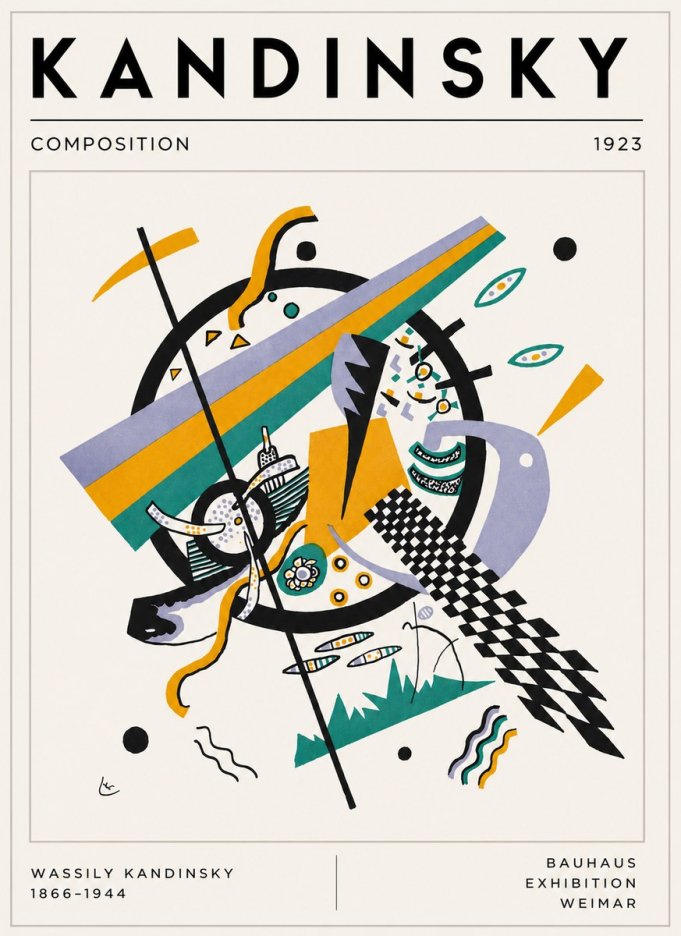 Kandinsky Composition III No3 - Póster