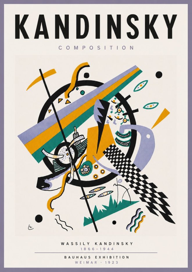 Kandinsky Composition III No5 - Póster