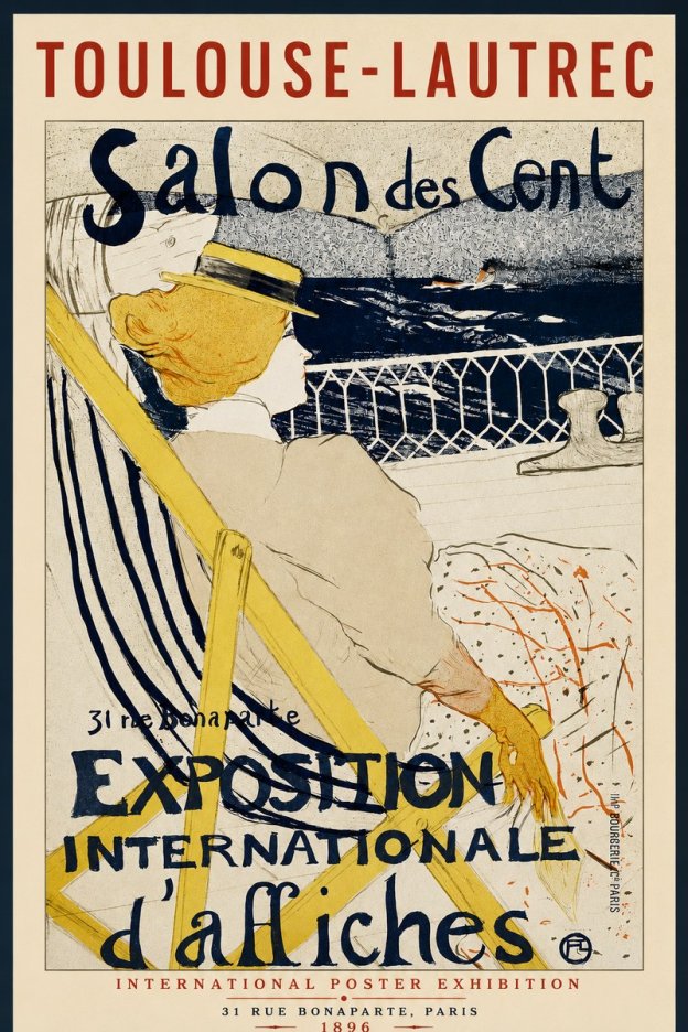 Toulouse-Lautrec Salon Des Cent No2 - Póster