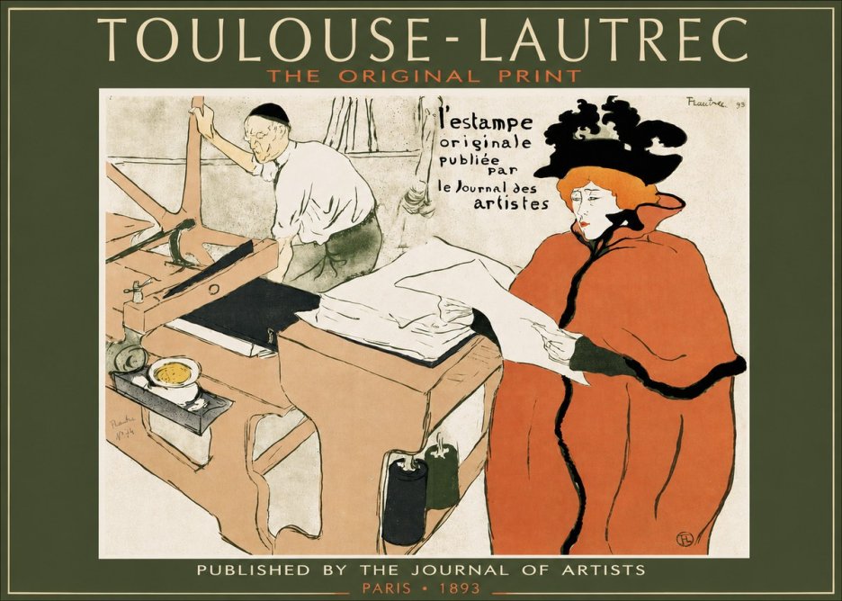 Toulouse-Lautrec L'estampe Originale No3 - Póster