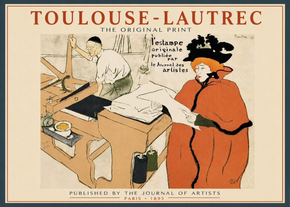 Toulouse-Lautrec L'estampe Originale No5 - Póster