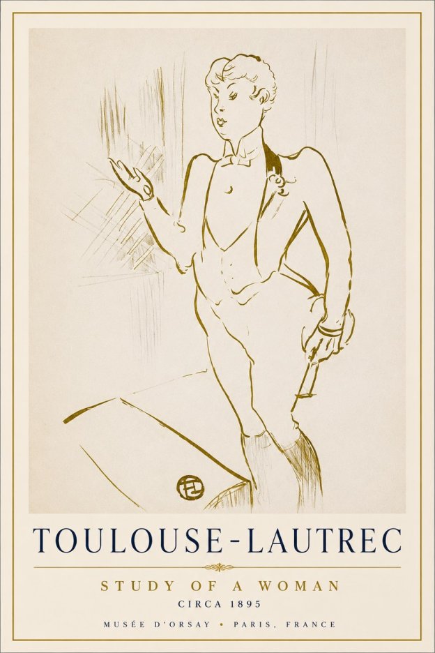 Toulouse-Lautrec The Poet of Parisian Life No2 - Póster