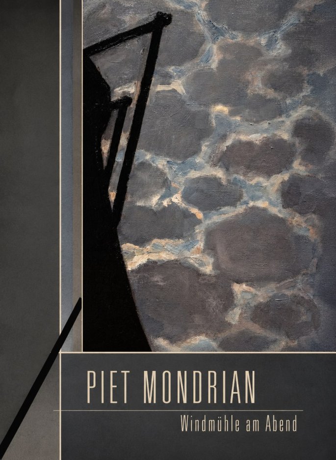 Piet Mondrian Windmühle Am Abend I No2 - Póster