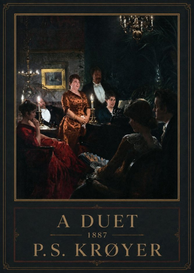 P.S. Krøyer A Duet No1 - Póster