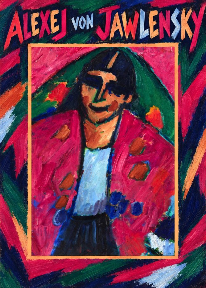 Alexej von Jawlensky Head of a Man No1 - Póster