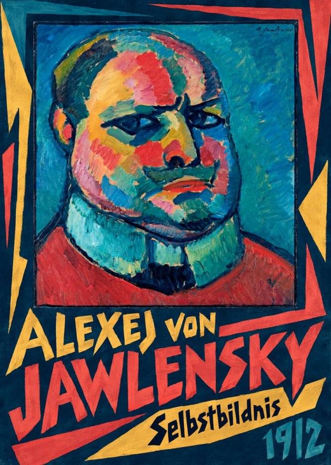 Alexej von Jawlensky Selbstbildnis No2 - Póster