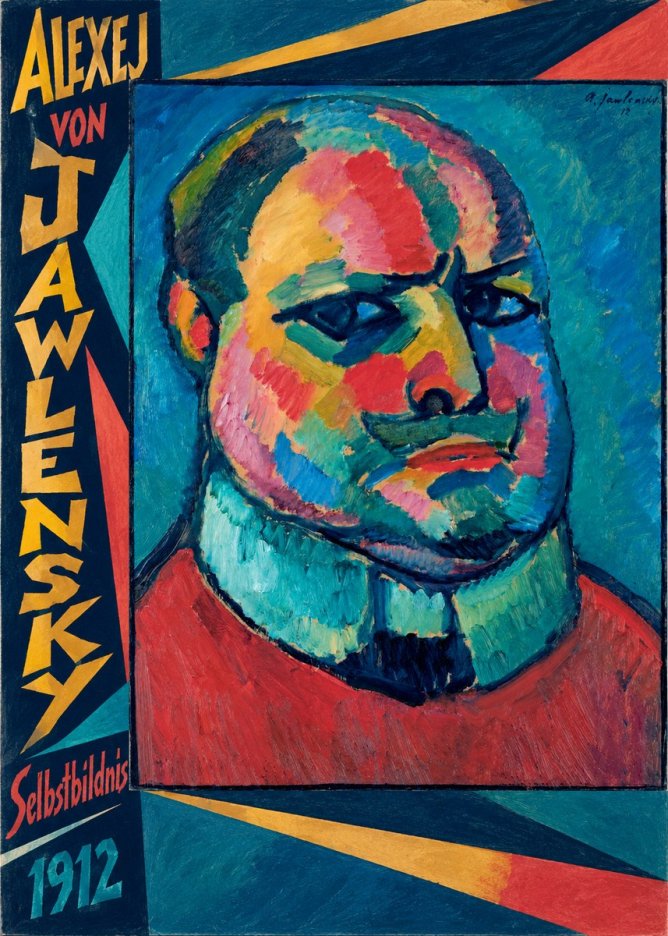 Alexej von Jawlensky Selbstbildnis No3 - Póster
