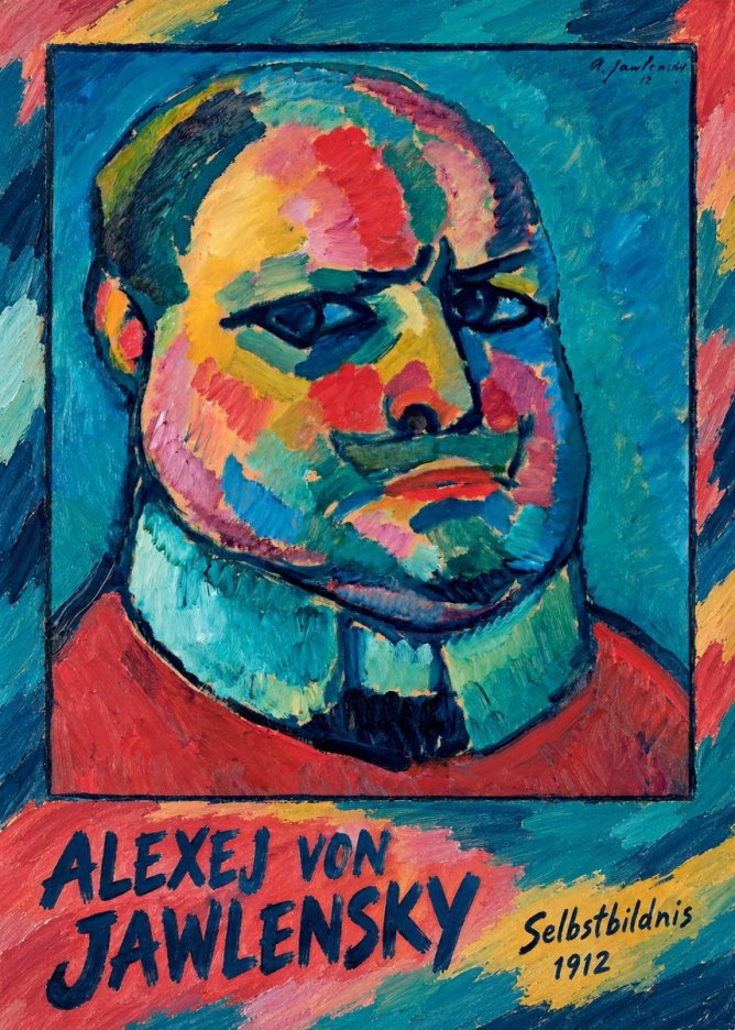 Alexej von Jawlensky Selbstbildnis No4 - Póster