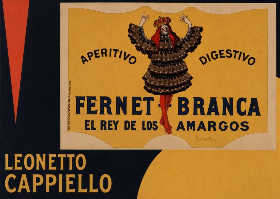 Leonetto Cappiello Fernet Branca No5 - Póster
