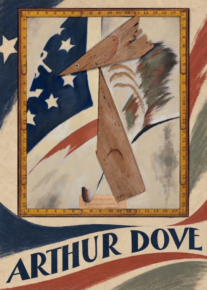 Arthur Dove The Flag No4 - Póster